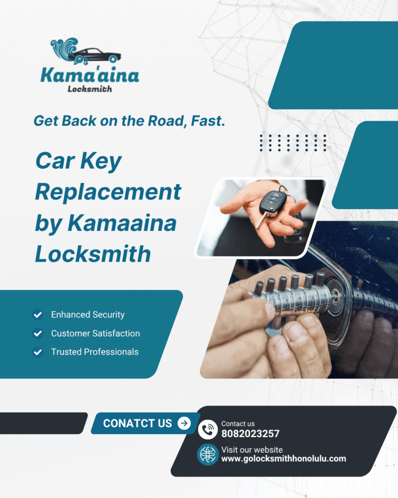 Car Key Replacement in Honolulu