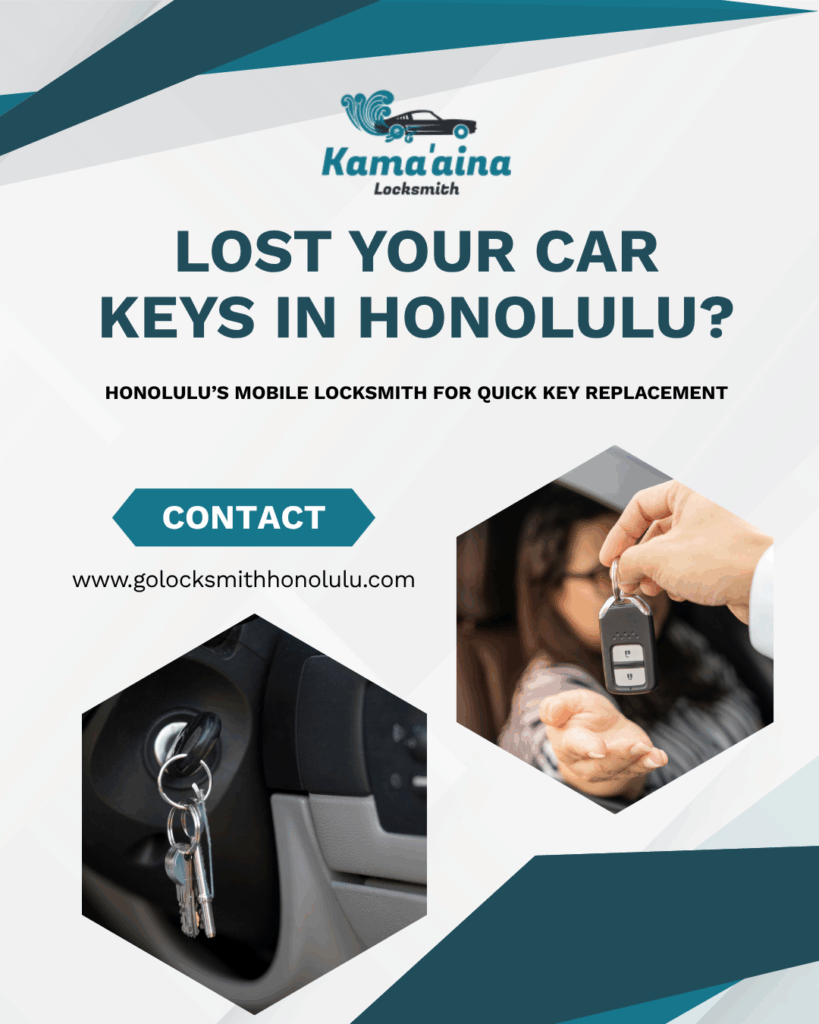 lost car keys in Honolulu